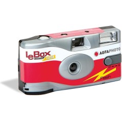 AgfaPhoto LeBox Camera Flash - Capture Moments with This Easy-to-Use Disposable Camera (4250255100185)